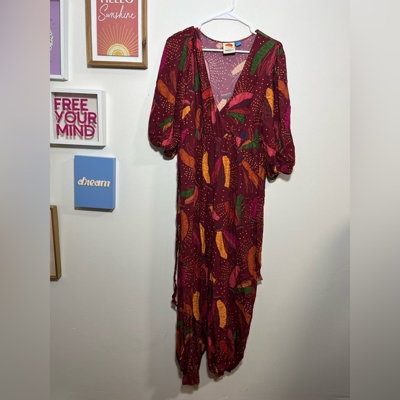 Farm Rio Wrap Jumpsuit - Picture 6 of 14